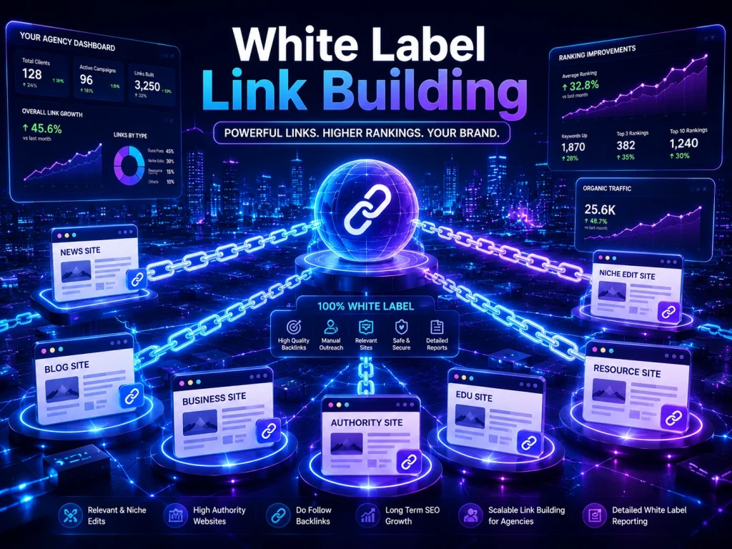White Label Link Building Services to Help Agencies Scale Faster